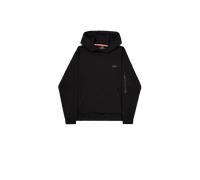 Alpha Industries Dye To Match Mid Logo Hoodie pour homme Taille S - Noir