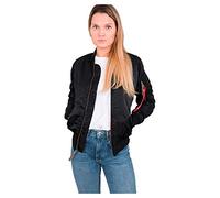 Alpha Industries Veste MA-1 VF 59 Noir Femme Taille S