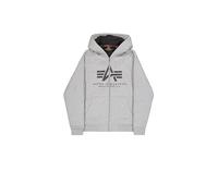Alpha Industries Fleece Sherpa Hoodie pour Homme Grey Heather S