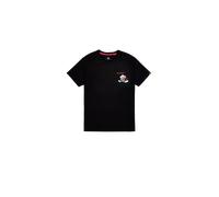 Alpha Industries Flying Buzz Small Logo T-Shirt pour homme Noir