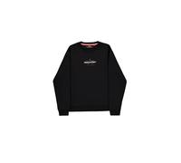 Alpha Industries Foam Mid Logo Sweatshirt pour homme Taille XL - Noir