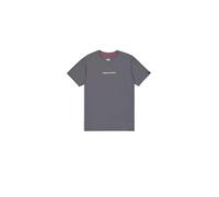 Alpha Industries Foam Mid Logo Sweatshirt pour homme Taille 2XL - Gris foncé