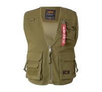 ALPHA INDUSTRIES Gilet de sport 'Utility' olive, Taille L