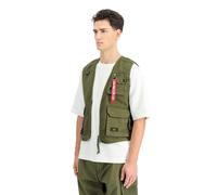 Alpha Industries Gilet utilitaire Mesh Vert L Homme