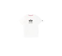 Alpha Industries Grunge Logo T-Shirt pour homme Taille M - Blanc