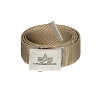 Alpha Industries Heavy Duty 4 cm Ceinture Unisexe, Khaki, Taille Unique Mixte