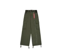 Alpha Industries Helicopter Pant Pantalons pour femme Taille M - Vert foncé