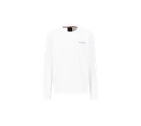 Alpha Industries Holographic Small Logo Sweatshirt pour homme Taille S - Blanc