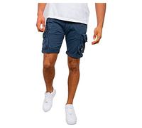 Alpha Industries Crew Patch Shorts Bleu 36 Homme