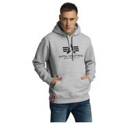 Sweatshirt Basic Hoody Alpha Industries - Grey Heather 3XL