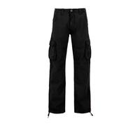 Alpha Industries, Homme, Pantalons, Noir, Taille: W32 Pantalon Cargo Jet pour Homme