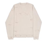 Alpha Industries, Homme, Pulls, Beige, Taille: XL Distressed Logo SweaT-shirt