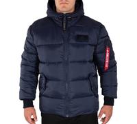Veste Hooded Puffer FD Alpha Industries - Replica Blue XL