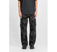 Alpha Industries Jet Camo Pant Pantalons pour homme Taille 28 - Noir Camouflage