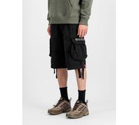 Alpha Industries Jet Shorts Cargo Short pour homme Taille 29 - Noir