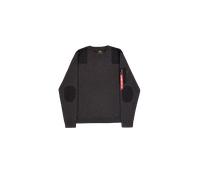 Alpha Industries Knitted Utility Sweater Tricots pour homme Taille S - Noir