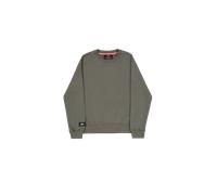 Sweat-shirt Label Backprint Alpha Industries - Dark Olive 3XL