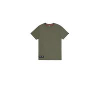 Alpha Industries Label Backprint T-Shirt pour homme Taille 4XL - Vert