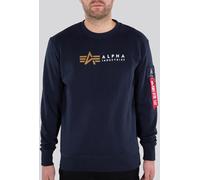 Alpha Industries Label Chandail, bleu, taille 2XL pour homme