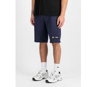 Alpha Industries Label Jogger Shorts Pantalon de jogging pour homme Taille M - Bleu foncé