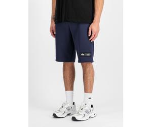 Alpha Industries Label Jogger Shorts Pantalon de jogging pour homme Taille S - Bleu foncé