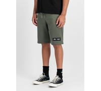 Alpha Industries Label Jogger Shorts Pantalon de jogging pour homme Taille S - Vert