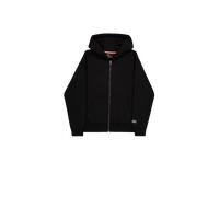 Alpha Industries Label Zip Back Print Hoodie pour homme Taille 3XL - Noir