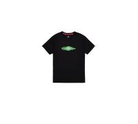 ALPHA INDUSTRIES T-Shirt 'Lightning' vert clair / noir / blanc, Taille XL