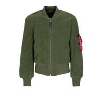 Alpha Industries - Liner Man Ma-1 Teddy Veste - Homme - Vestes - Vert - Taille: XL