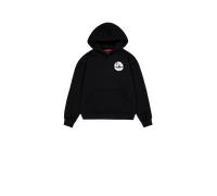 Alpha Industries Logo Back Print Hoodie pour femme Taille M - Noir