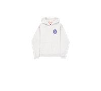 Alpha Industries Logo Backprint Hoodie pour femme Taille XS - Gris