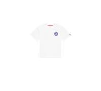 Alpha Industries Logo Backprint T-Shirt pour femme Taille S - Blanc