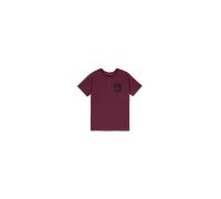 Alpha Industries Logo Backprint T-Shirt pour homme Taille 170/176 - Rouge