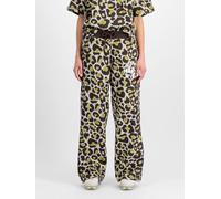 Alpha Industries Logo Camo Jogger Pantalon de jogging pour femme Taille L - Olive Camouflage