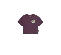 Alpha Industries Logo Oversized T-Shirt pour femme Taille M - Prune