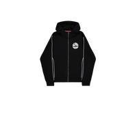 Alpha Industries Logo Zip Hoodie pour homme Taille XL - Noir