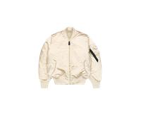 Alpha Industries MA-1 Base Flight UV Veste bombers pour homme Taille 3XL - Blanc