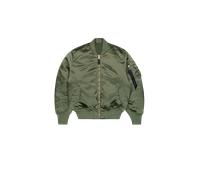 Alpha Industries MA-1 Base Flight UV Veste bombers pour homme Taille L - Vert olive