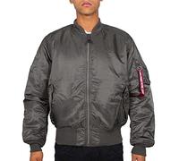 Alpha Industries MA-1, Blouson Homme, Gris (rep.grey 04), Medium