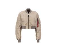 Alpha Industries MA-1 Boxy Veste bombers pour femme Taille L - Beige