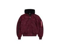 Alpha Industries MA-1 D-Tec Sleeve Embroidery Veste bombers pour homme Taille 2XL - Rouge