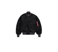 Alpha Industries MA-1 Distressed Veste bombers pour homme Taille M - Noir
