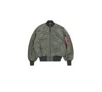 Alpha Industries MA-1 Distressed Veste bombers pour homme Taille S - Vert