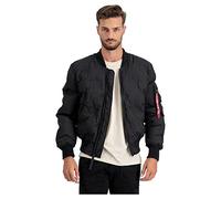 Alpha Industries Ma-1 Emb Logo Puffer Bomber Jacket Noir XL Homme