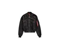 Alpha Industries MA-1 FL Vintage Bomber Veste pour femme Black M