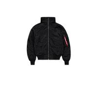 Alpha Industries MA-1 Hooded Slim Veste bombers pour homme Taille M - Noir