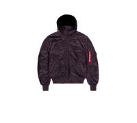 Alpha Industries MA-1 Hooded Veste bombers pour homme Taille S - Prune