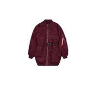Alpha Industries MA-1 Long Bomber Veste pour femme Dark Cherry XS