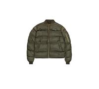 ALPHA INDUSTRIES Ma-1 Puffer Back Embroidery Logo Blouson Bomber Homme (Pack de 1)