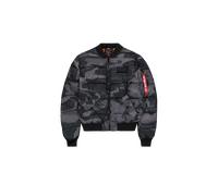 Alpha Industries MA-1 Puffer Bomber Camo Veste bombers pour homme Taille XL - Noir Camouflage